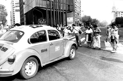 Personas ciegas lucharon por su derecho al trabajo