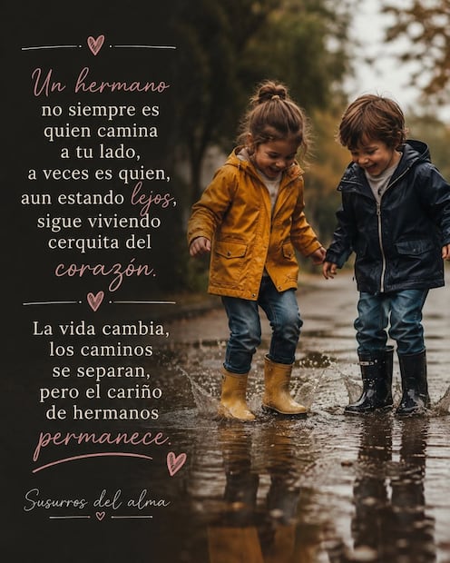 Celebra a tu hermano o hermana ese 5 de septiembre. Foto: Redes Sociales