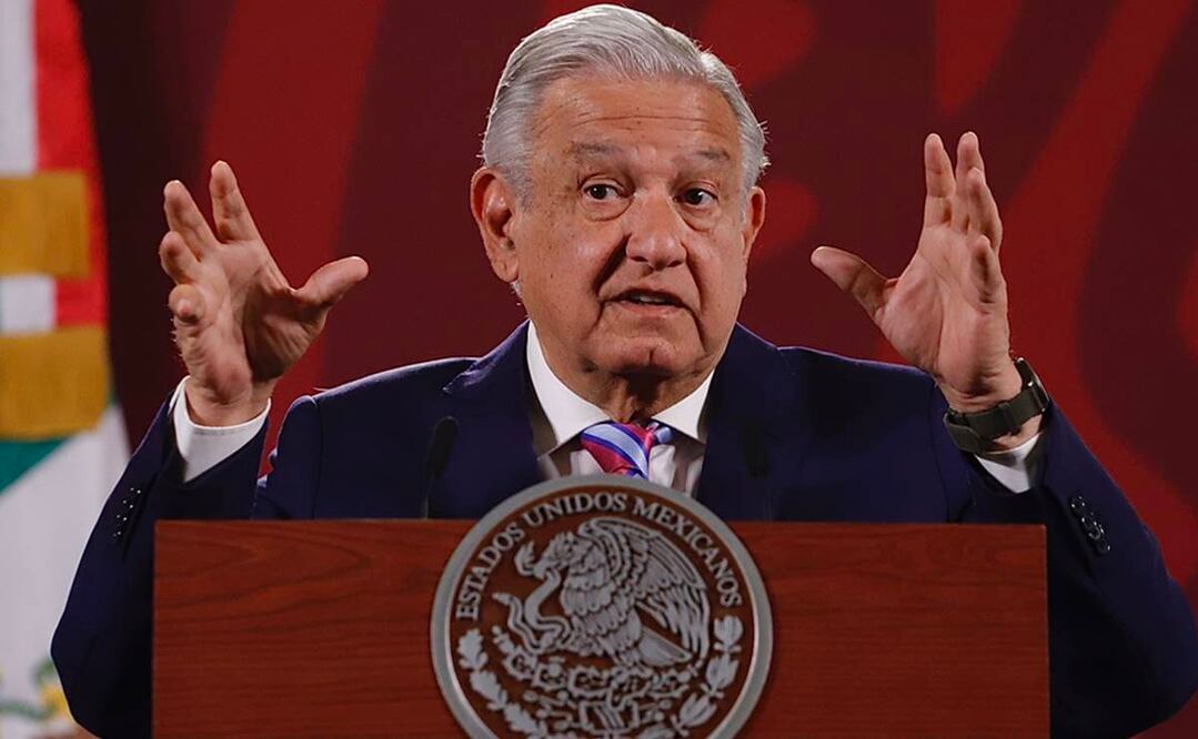 AMLO criticó la falta de diplomacia para evitar el conflicto entre Rusia y Ucrania. Foto: Berenice Fregoso/EL UNIVERSAL