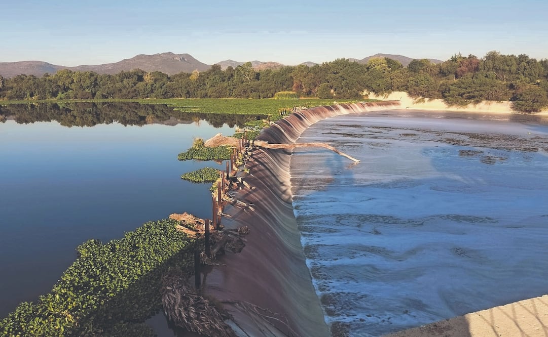 Las presas en el estado de Hidalgo tienen buenos niveles, entre ellas el embalse Endhó, con 98% de su capacidad. Foto Especial