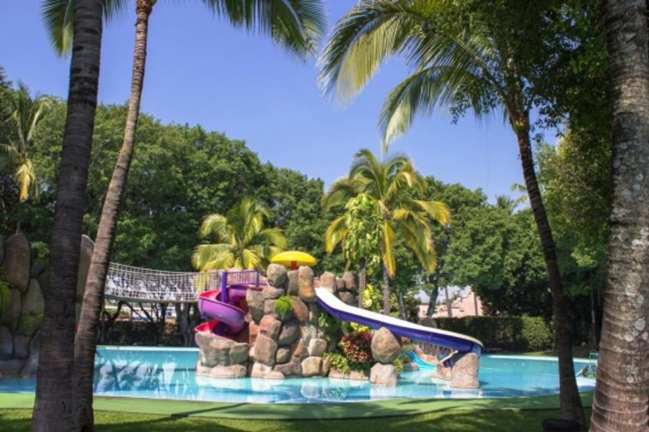 Visita en primavera el parque acuático Exhacienda de Temixco