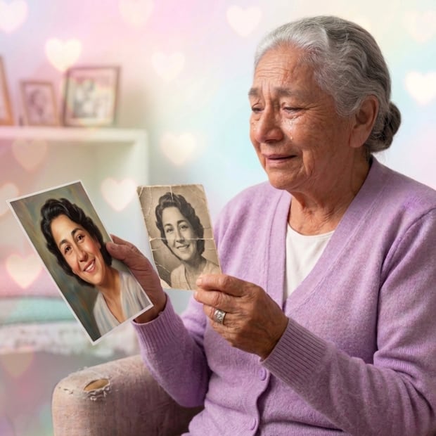 ¿Cómo reparar una foto vieja?/ Foto: Generada con Gemini