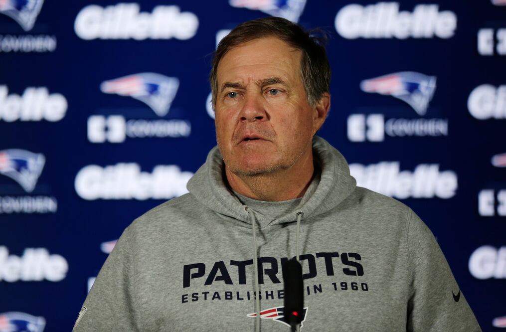 AP. Bill Belichick, head coach de los Patriotas de Nueva Inglaterra
