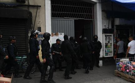 Aseguran diversas dosis de narcóticos durante cateo en inmueble de Tepito