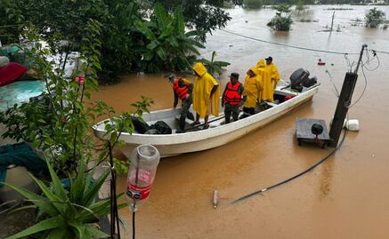 Suman 60 municipios afectados por lluvias intensas en Veracruz; hay tres personas fallecidas