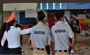 El incidente se registró al interior de la Unidad Naval de Protección Aeroportuaria, en el Aeropuerto Internacional de la Ciudad de México (AICM). FOTO: Ilustrativa / X Vía @AICM_mx