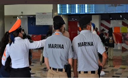 Pasajeros podrán solicitar seguridad de la Marina en el AICM