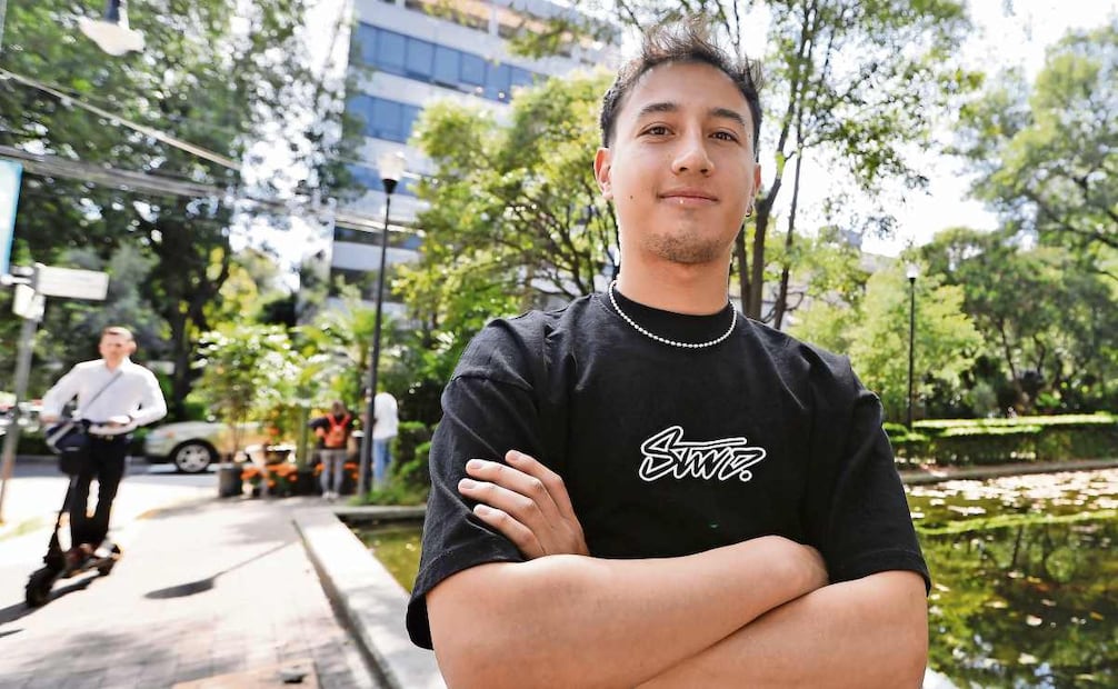 André Bocanegra, quien acudió a foros contra la gentrificación, dijo que no ha visto cambios en la Ciudad. Fotos: Fernanda Zamora y Berenice Fregoso / EL UNIVERSAL