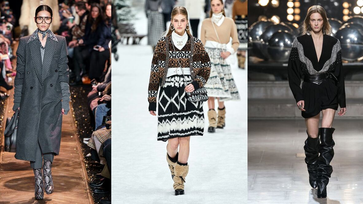 Los cinco tendencias de calzado esta temporada / Fotos: Cortesía Vogue Runway