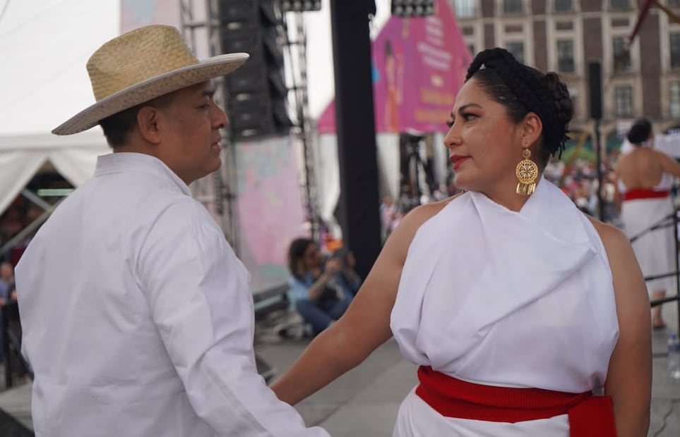 El Zócalo se llena de cultura, música y tradición con este festival. Foto: @sepicdmx