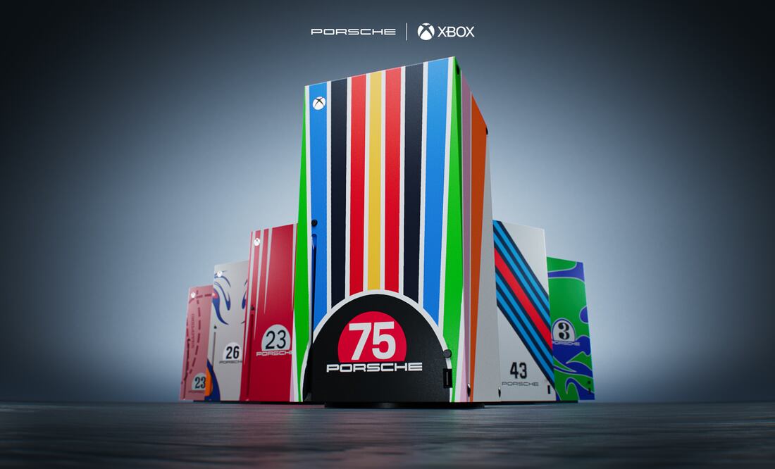 Xbox acelera la competencia con su nueva línea de consolas inspiradas en los autos más veloces.