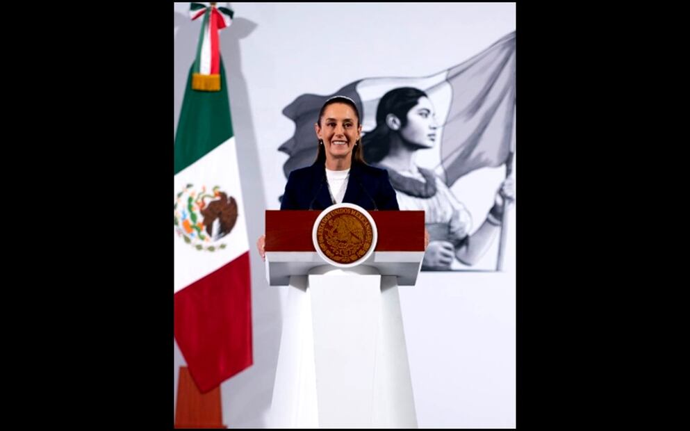 Sheinbaum Pardo consideró como parte de la hipocresía del conservadurismo el que Roberto Gil Zuarth, exsecretario particular del expresidente Felipe Calderón y opositor a la reforma judicial, se haya inscrito como aspirante a ministro en la próxima elección del Poder Judicial. Foto: cortesía Presidencia