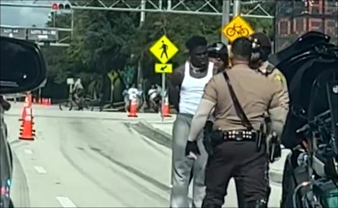 Policía de Miami revela detalles de la detención de la estrella de la NFL Tyreek Hill - Foto: Captura de pantalla