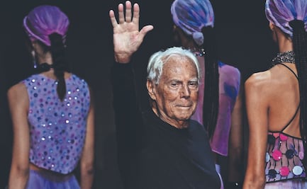 El último adiós al "rey" Giorgio Armani