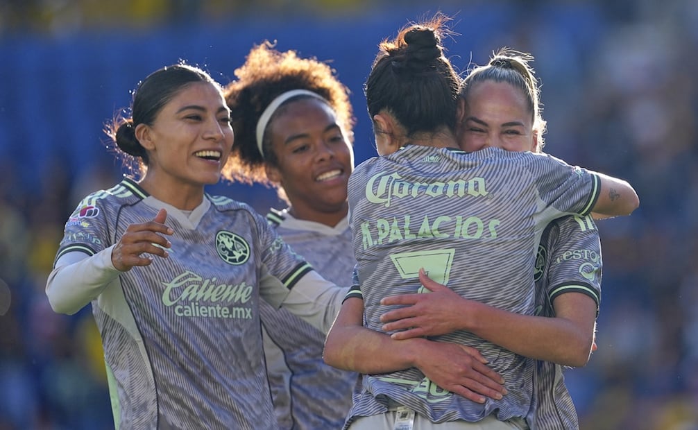 América lidera la Liga MX Femenil después de cinco jornadas. FOTO: IMAGO7