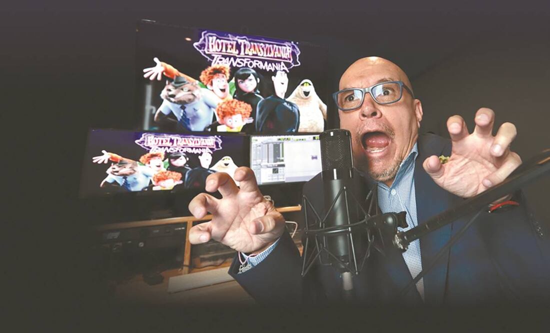 Desde la primera entrega Castillo ha dado voz a Frank. Fotos: Berenice Fregoso. EL UNIVERSAL