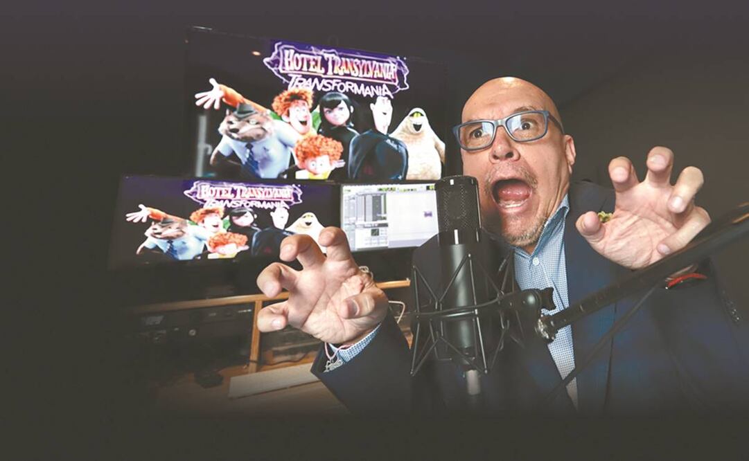 Desde la primera entrega Castillo ha dado voz a Frank. Fotos: Berenice Fregoso. EL UNIVERSAL