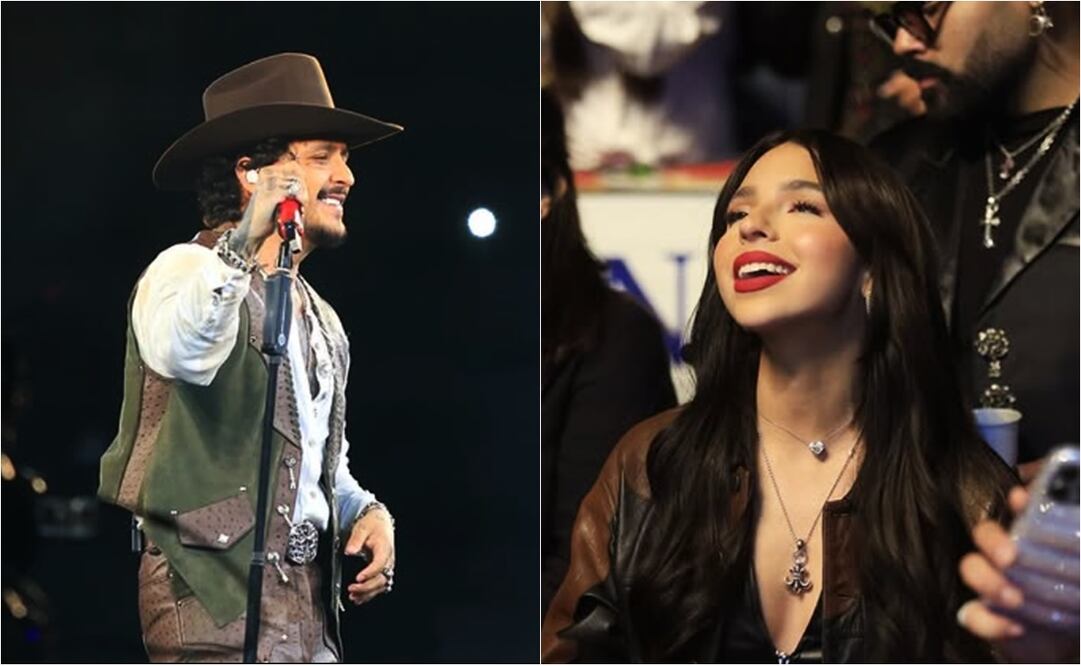 Ángela Aguilar. esposa de Christian Nodal, lo acompañó durante su concierto en la Plaza de Toros México.
Fotos: Instagram, vía @lamexicomonumental
