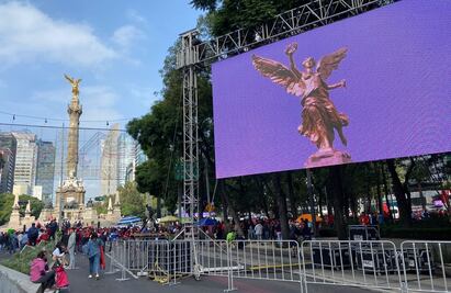Por concentración en el Ángel de la Independencia, Paseo Domincal Muévete en Bici modifica su ruta en la zona