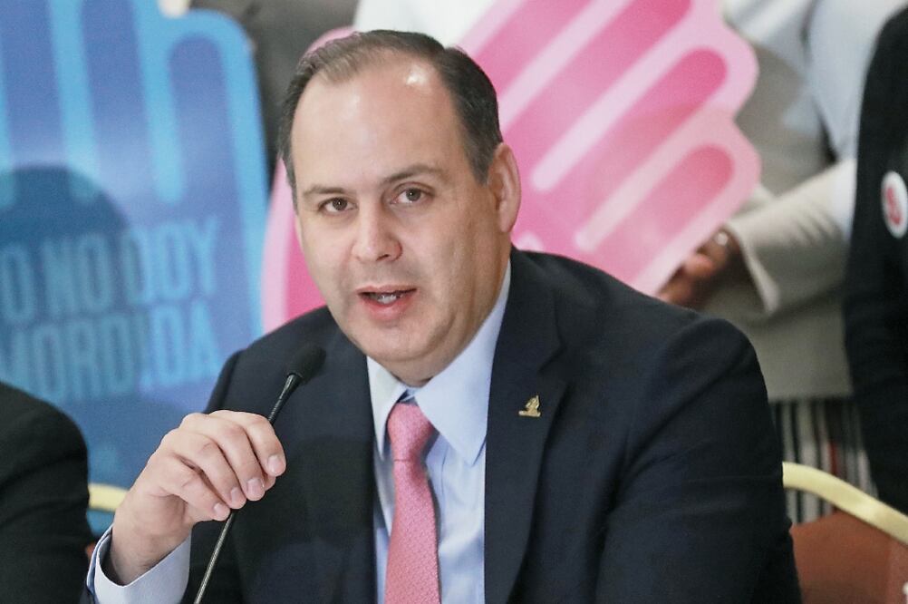 Iniciativa . El presidente de la Coparmex, Gustavo de Hoyos, busca que los Pre- Criterios de Política Económica reflejen expectativas reales (ARCHIVO EL UNIVERSAL)