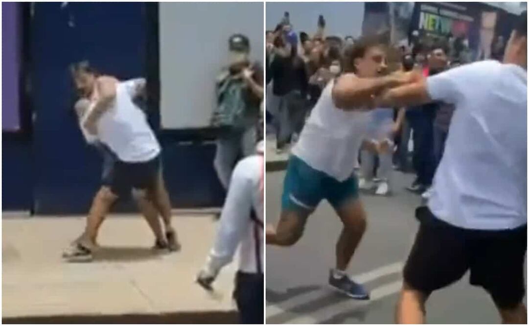 El conflicto callejero lo protagonizaron un profesor de la Escuela Superior de Ingeniería Mecánica y Eléctrica campus Zacatenco (Foto: Tomada de video