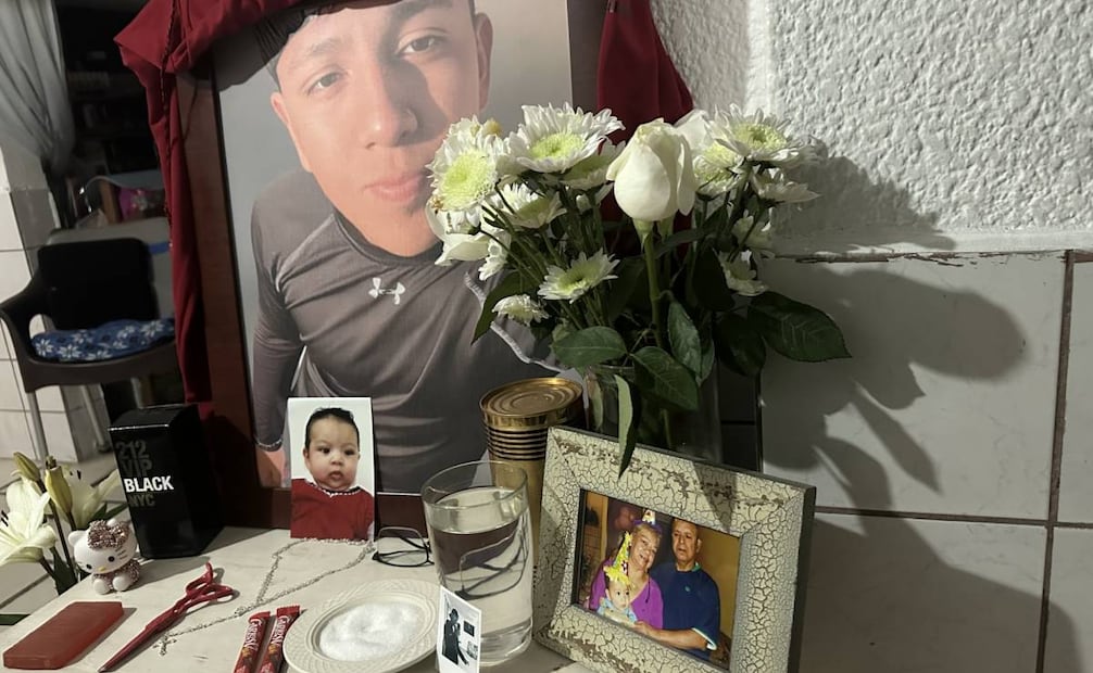 Altar para Miguel en la casa de sus padres (03/02/2026). Foto: Nancy Lizet Hernández / EL UNIVERSAL