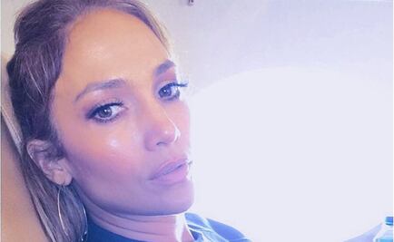 Jennifer Lopez se muestra natural y lejos del glamour 