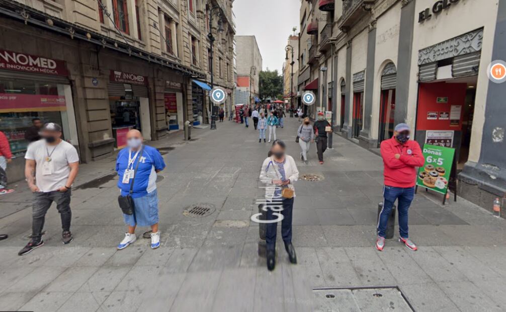 En esta intersección ocurrieron las detonaciones de bala contra la activista Diana Sánchez Barrios. Foto: Street View