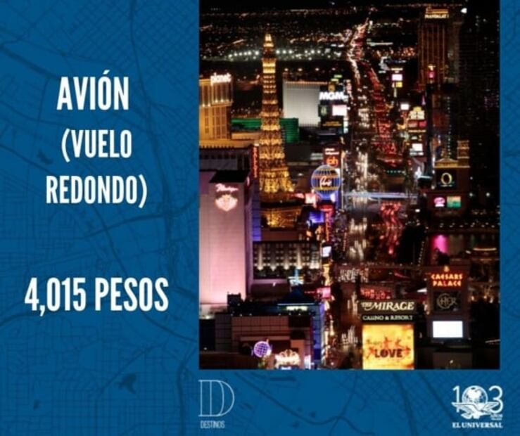Cuánto tienes que ahorrar para viajar a Las Vegas