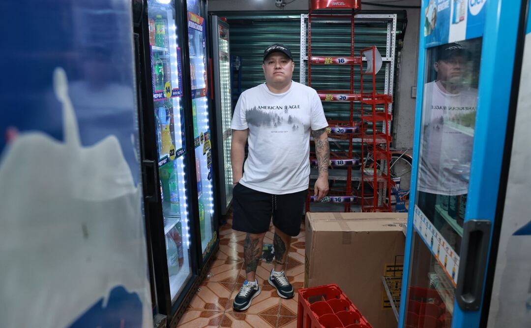 "Ya casi quiebro": el testimonio de un comerciante afectado por el socavón en Iztapalapa. Foto: Especial