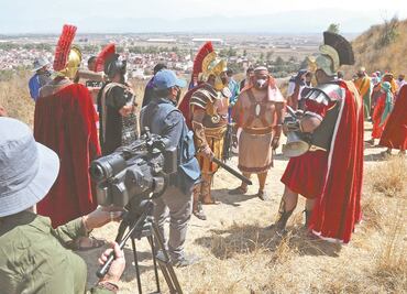 Viacrucis se adapta a la crisis sanitaria