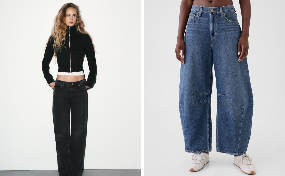 Chúng tôi giới thiệu cách chọn jeans phù hợp với từng dáng người để tôn lên vẻ đẹp tự nhiên (Ảnh: Zara, GAP)