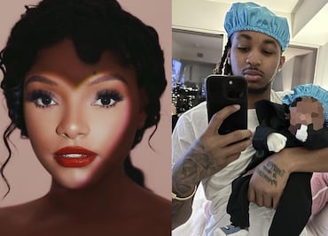 Pareja de Halle Bailey, protagonista de "La Sirenita", aclara si el embarazo fue planeado