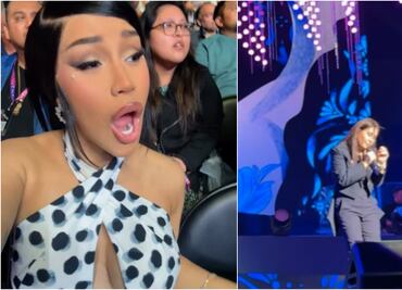Cardi B comparte videos desde el concierto de Ana Gabriel; canta de memoria "¿Quién como tú?"