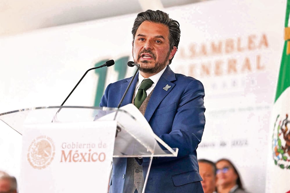 Zoé Robledo, titular del IMSS, señaló que el plan hacia 2030 contempla 16 hospitales más para alcanzar 45 mil 284 camas. Foto: Omar Contreras / EL UNIVERSAL