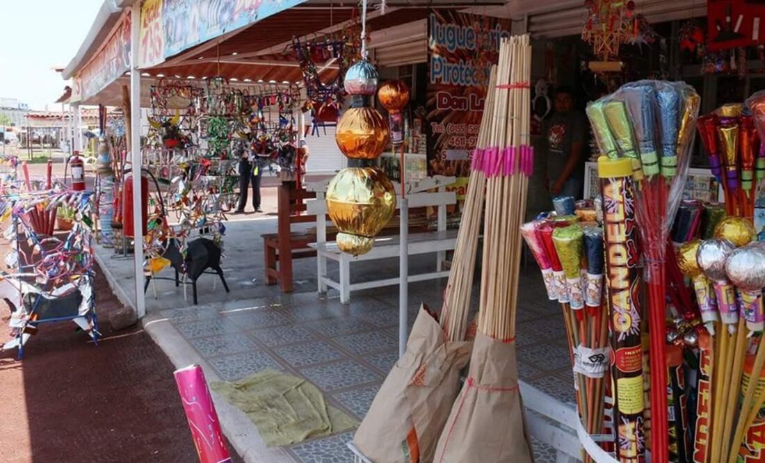 San Pablito, Tultepec, antes de la explosión (Xinhua)