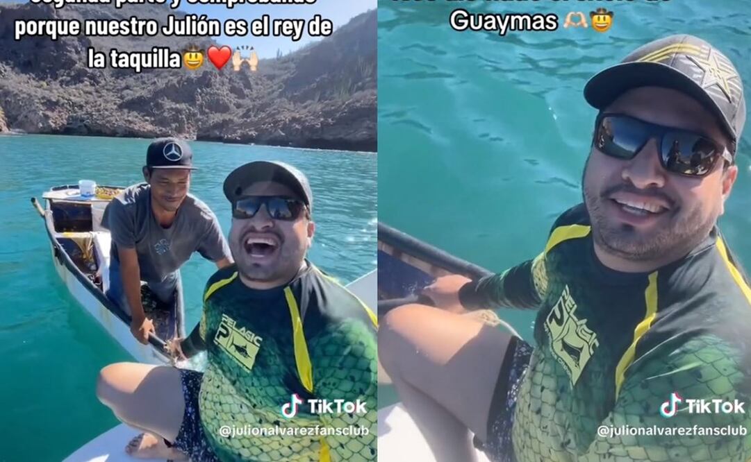 Julión Álvarez convivió con el vendedor al que le pidió fiado. Foto: TikTok @julionalvarezfansclub