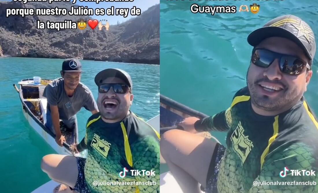 Julión Álvarez convivió con el vendedor al que le pidió fiado. Foto: TikTok @julionalvarezfansclub