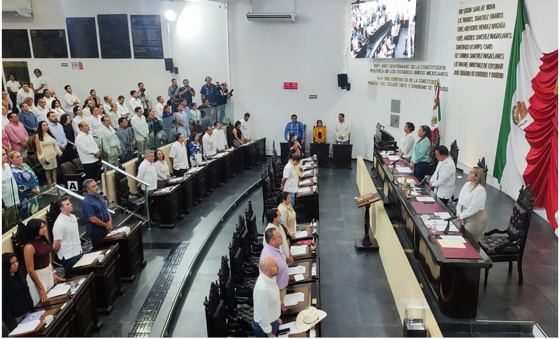 Este 7 de octubre en el Congreso de Tabasco designaron a los nuevos titulares del Poder Judicial y Fiscalía de Tabasco. Foto: Especial
