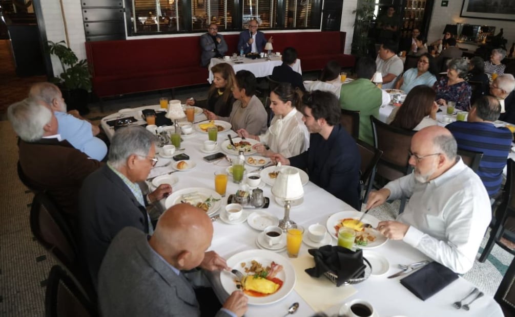 Los asistentes disfrutaron del desayuno en The Capital Grille, ubicado sobre Paseo de la Reforma. | FOTO: CARLOS MEJIA/EL UNIVERSAL