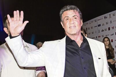 Sylvester Stallone rechaza a Trump 