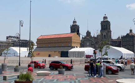 Concluye exhibición de réplica de la Capilla Sixtina en el Zócalo capitalino