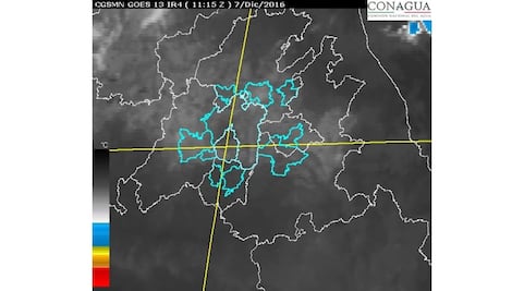 Prevén nubosidad dispersa en el Valle de México