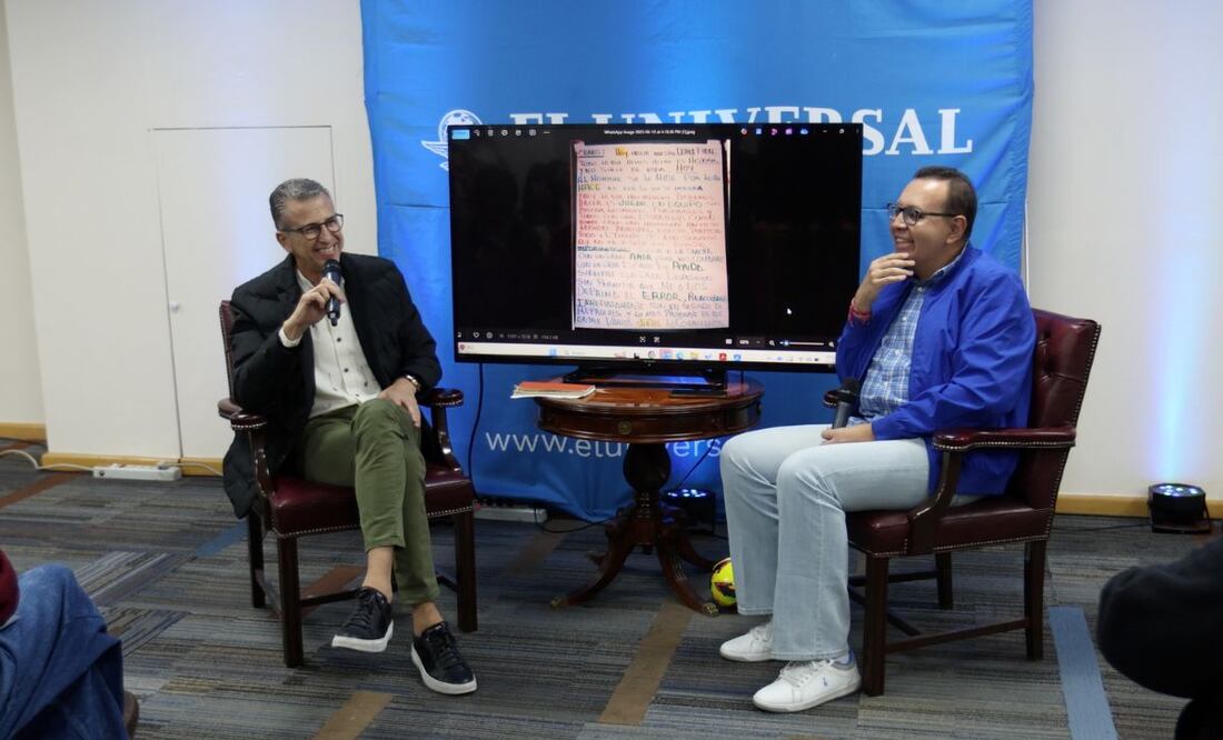 Félix Fernández durante una charla exclusiva para suscriptores de este diario.  |  Imagen: Paola Reyes.