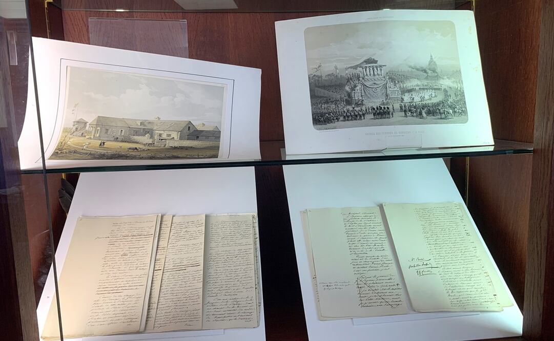 Manuscrito de Napoleón sobre Austerlitz. Foto: EFE