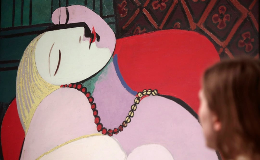 La Tate Modern recibe una exposición que repasa el año más prolífico de Picasso, en el que Olga Picasso y Marie-Therese Walter ocupaban la vida del artista. Foto: Yui Mok/PA via AP