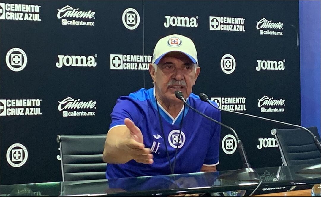 El Tuca Ferretti afirma que trabajarán más para que aumente la cuota goleadora de La Máquina. FOTO: Edgar Enríquez / EL UNIVERSAL