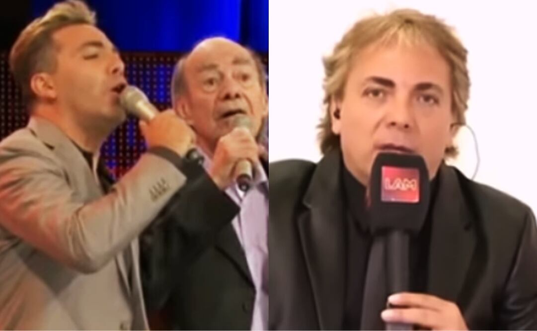 Cristian Castro y su padre, el Loco Valdés, tuvieron una relación intermitente.
Fotos: YouTube