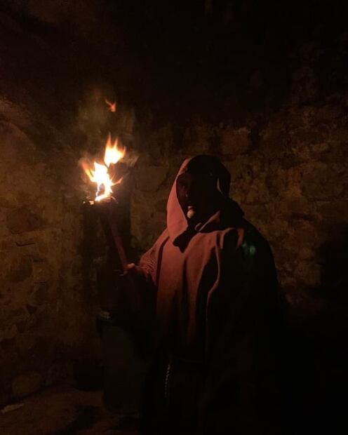 En el Desierto de los Leones hay recorridos nocturnos de leyendas