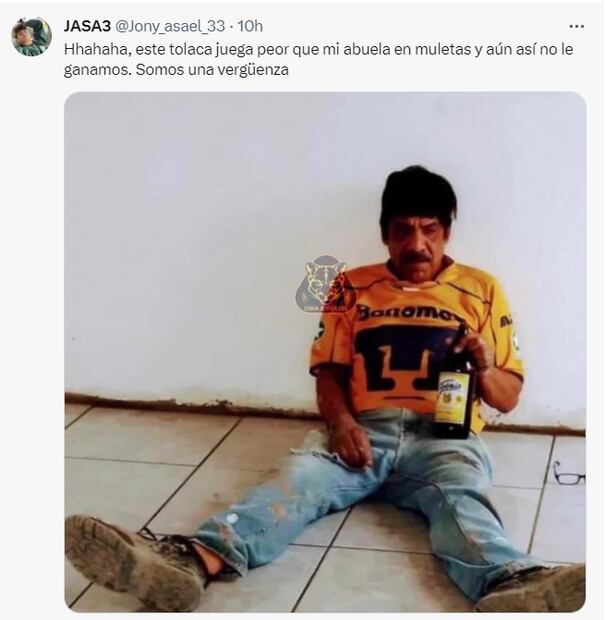 Los mejores memes de Pumas luego de empatar frente a Toluca